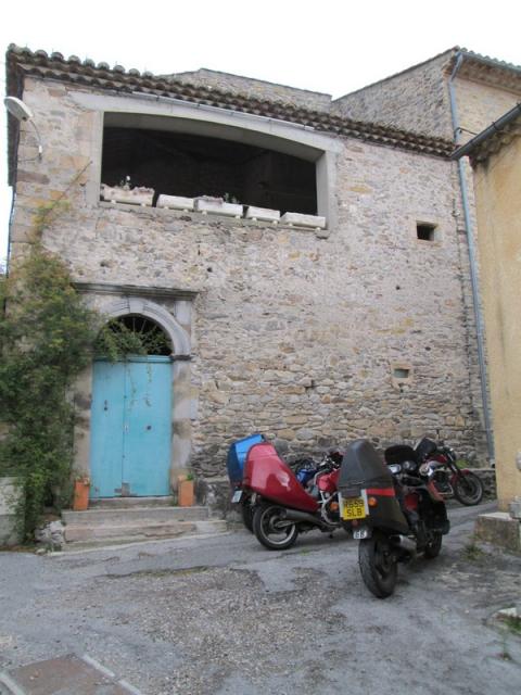 Really seems like Italy! Romeo asks 'Do you like my bike?' and Juliet runs down for a go on it!